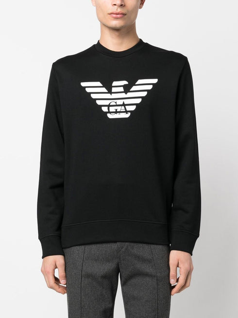 EMPORIO ARMANI LOGO PRINTED SWEATSHIRT
